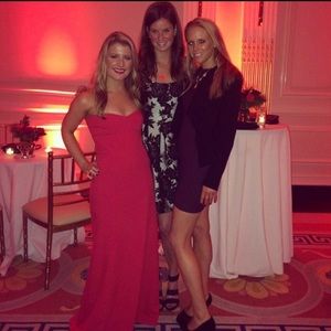 BCBG size 2 red gown